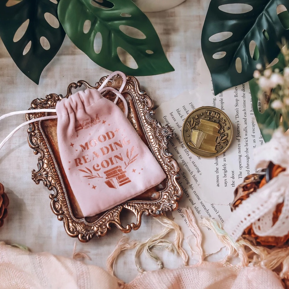 The Bookish Box Mood Reading Coin
